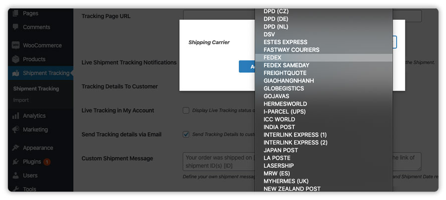 2.1Select-from-built-in-carriers