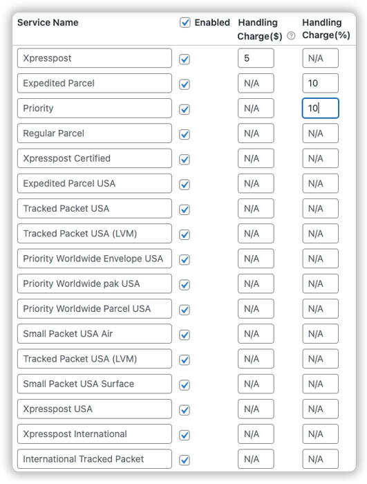 canada post rate adjustment