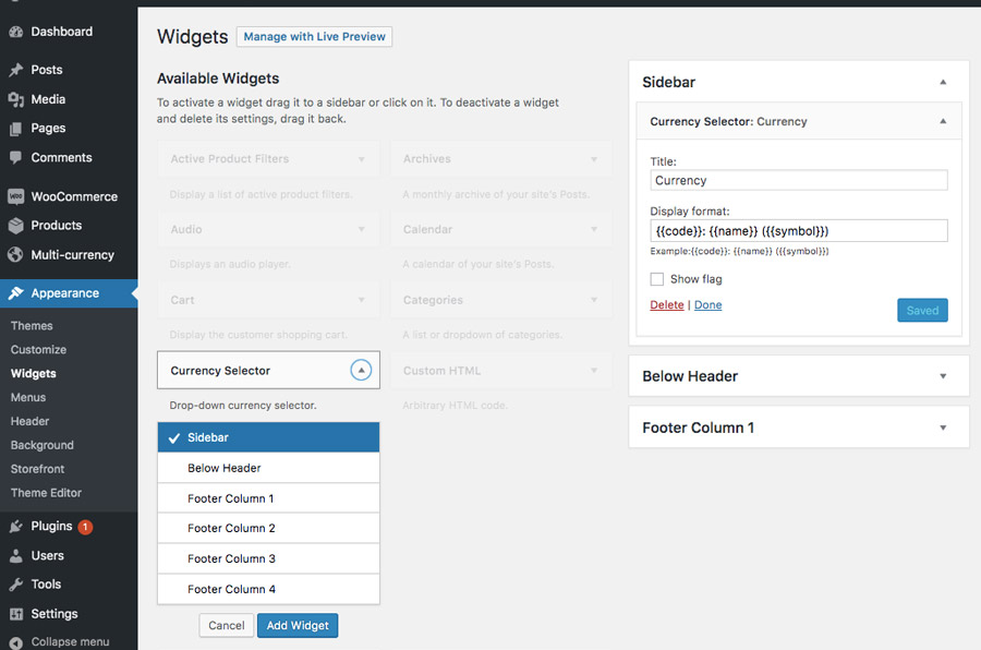 Configuring-the-multi-currency-widget