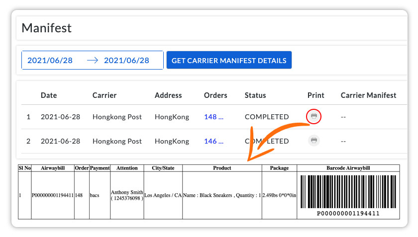 hongkong manifest download