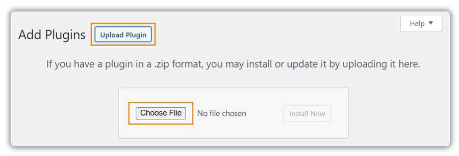 Choose plugin