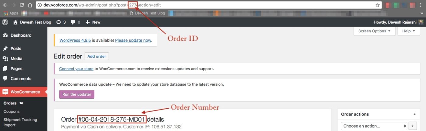 Order Id