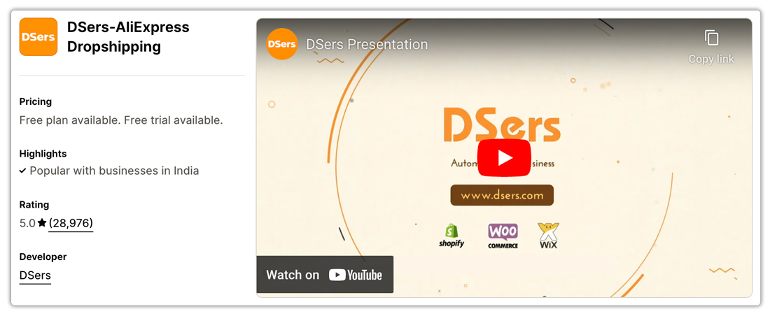 DSers‑AliExpress Dropshipping