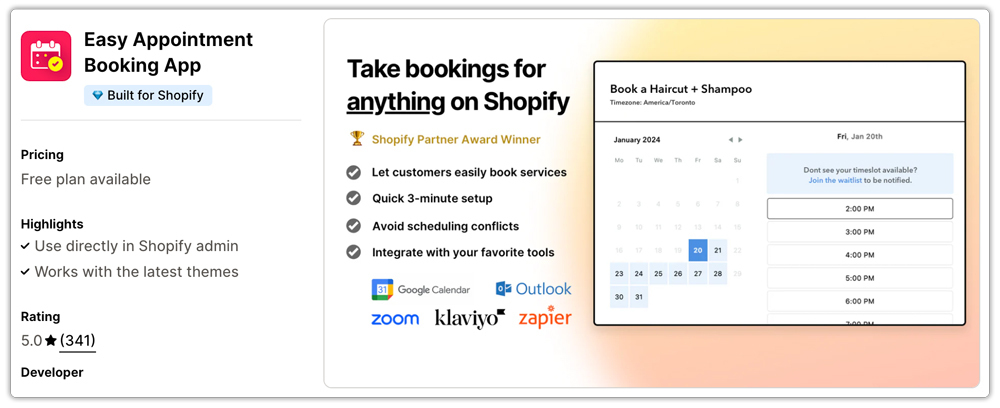 Easy Appointment Booking App