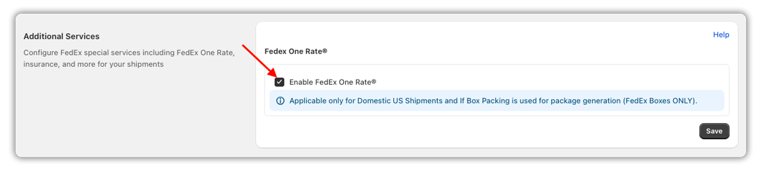 fedex one rate