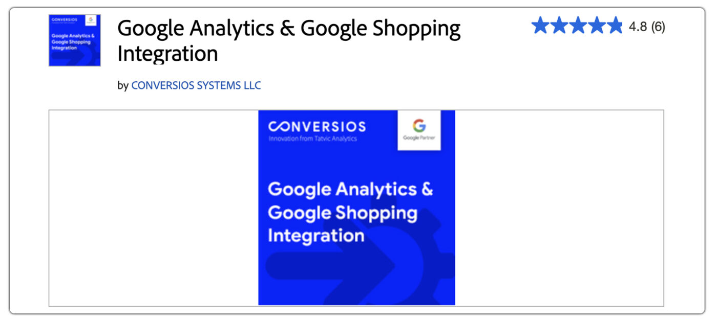Google Analytics & Google Shopping Integration