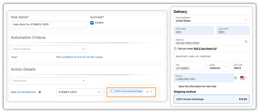 usps shipping with shopify