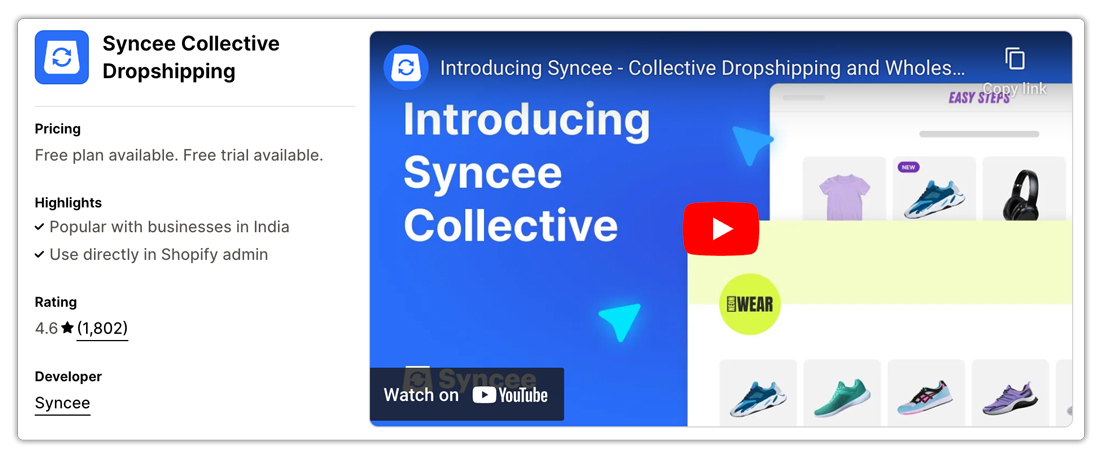 Syncee Collective Dropshipping