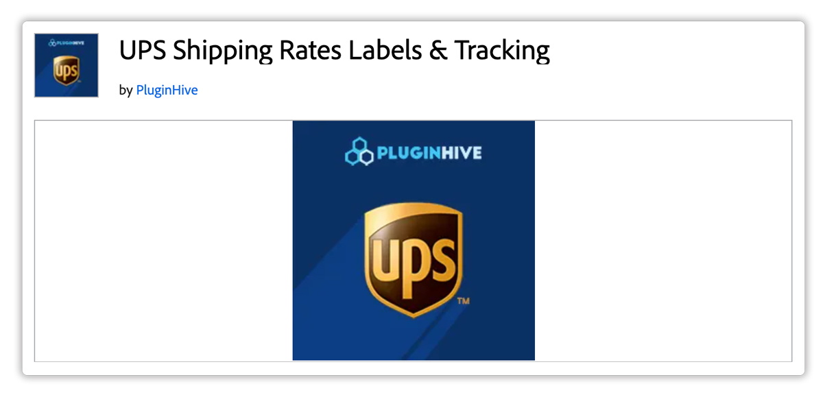 UPS Shipping Rates Labels & Tracking
