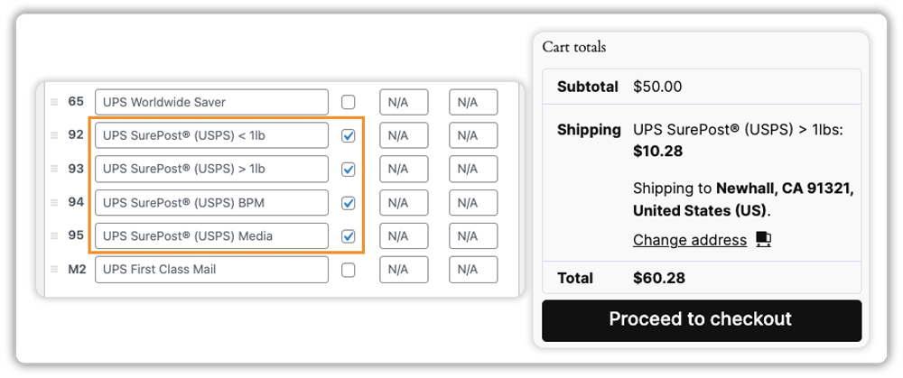 ups shipping with woocommerce