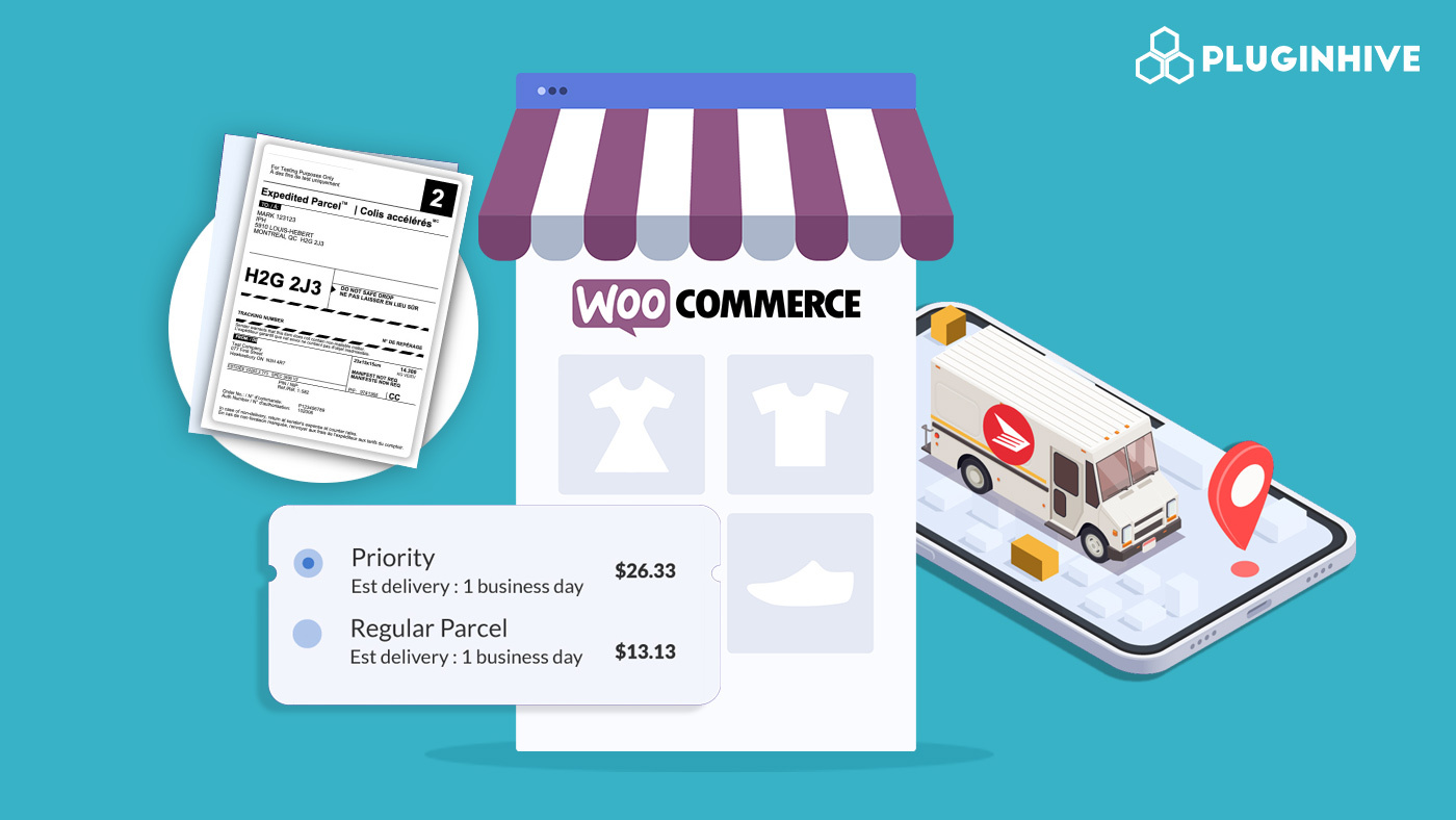 woocommerce canada post shipping