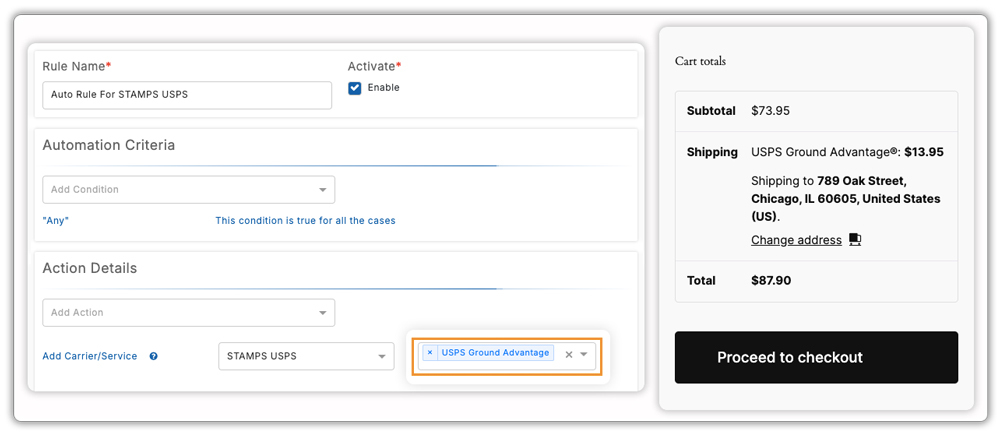 usps shipping with woocommerce
