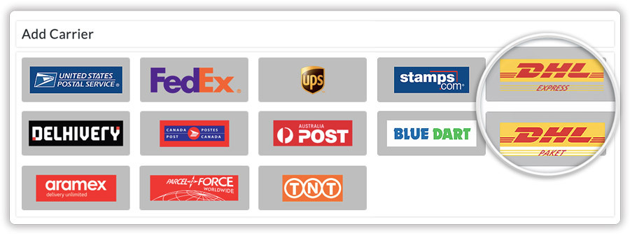 select-dhl-express-as-carrier