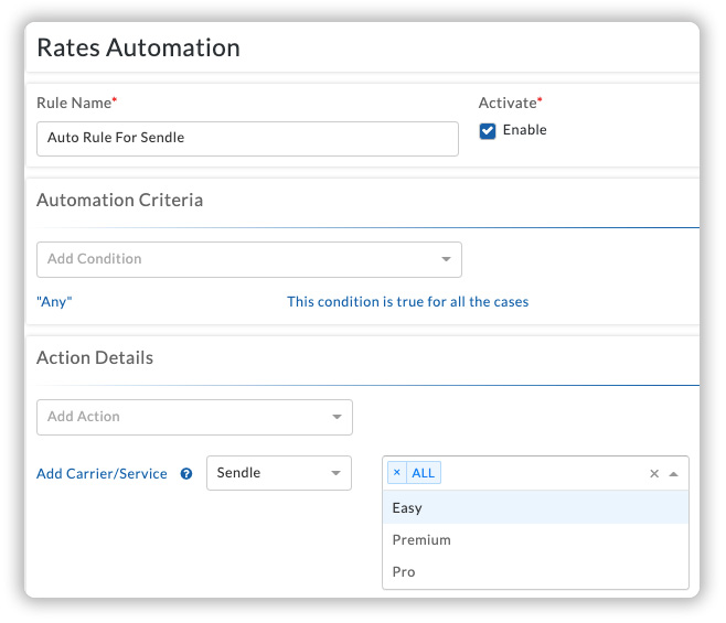 Sendle-Rates-automation
