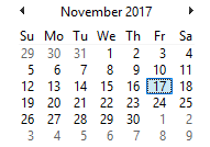 calendar
