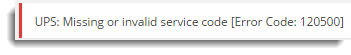 Woocommerce ups troubleshoot