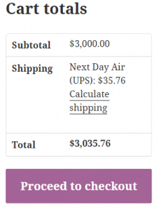 shipping rates