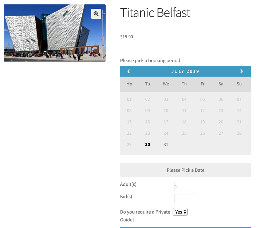 museum tour booking