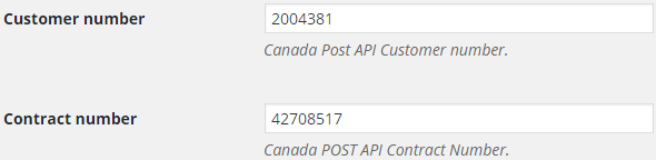 Customer options