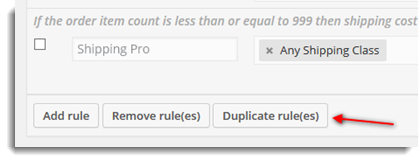 Copy/duplicate WooCommerce Shipping rules