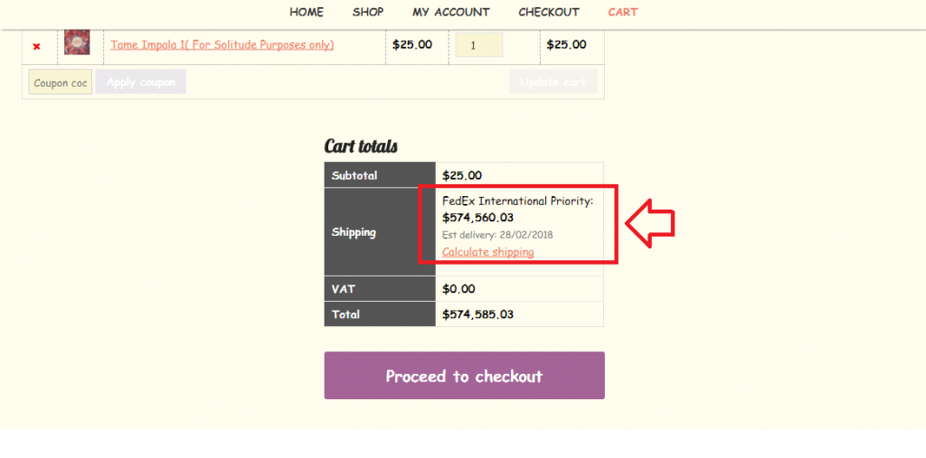 FedEx international priority