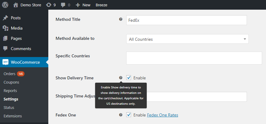 FedEx Delivery Date