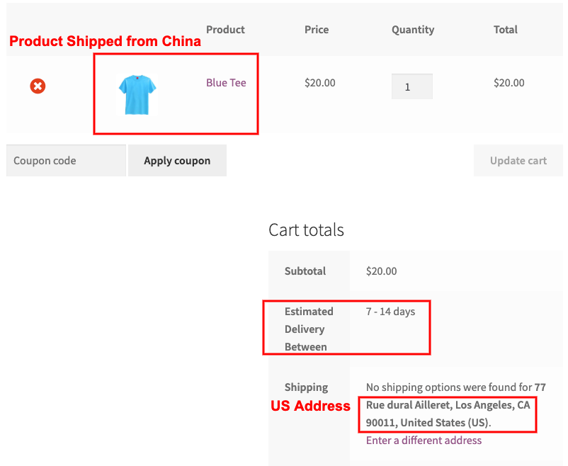 From China to the US