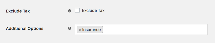 Insurance Option