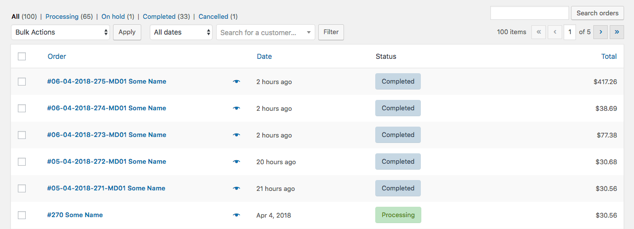 woocommerce shipment tracking orders completed
