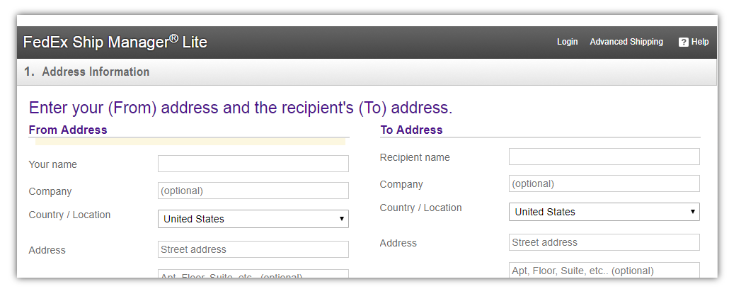Address