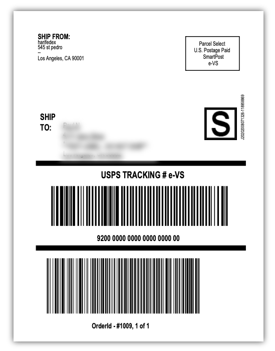 fedex ground economy shipping label