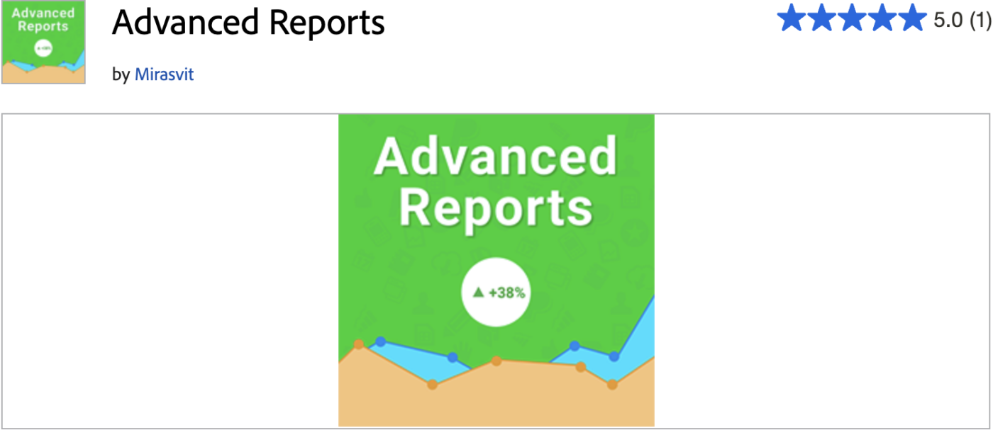 Advanced Reports