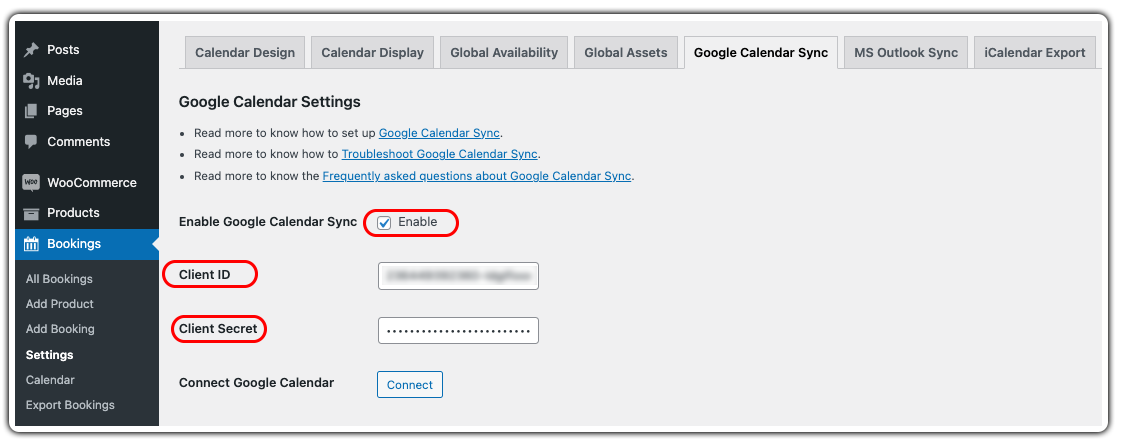 Integrate with the WooCommerce Bookings plugin