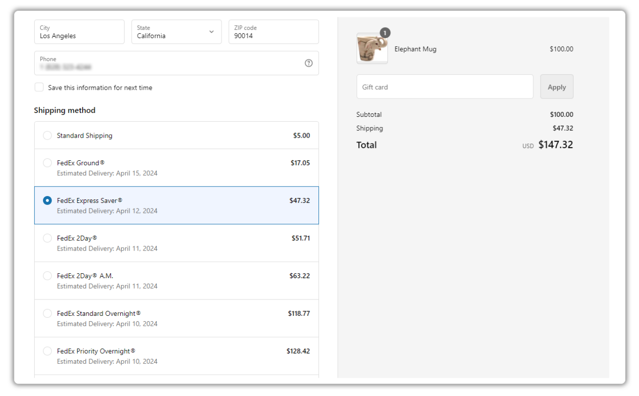 fedex one rate