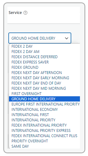 fedex shipping services