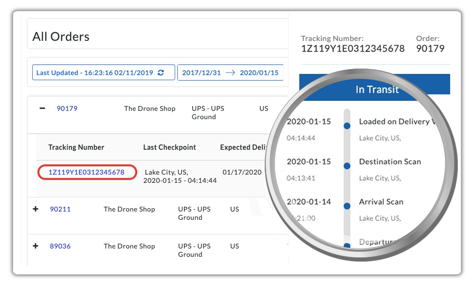 ups tracking