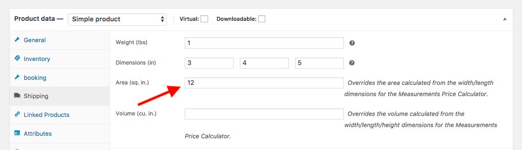 Product Page Settings