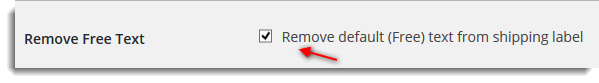 Remove Free shipping text from WooCommerce Checkout