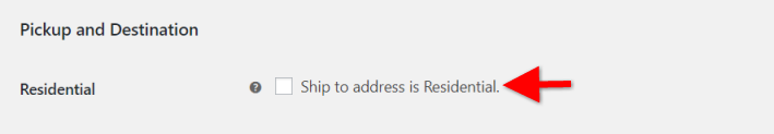 Residential Address
