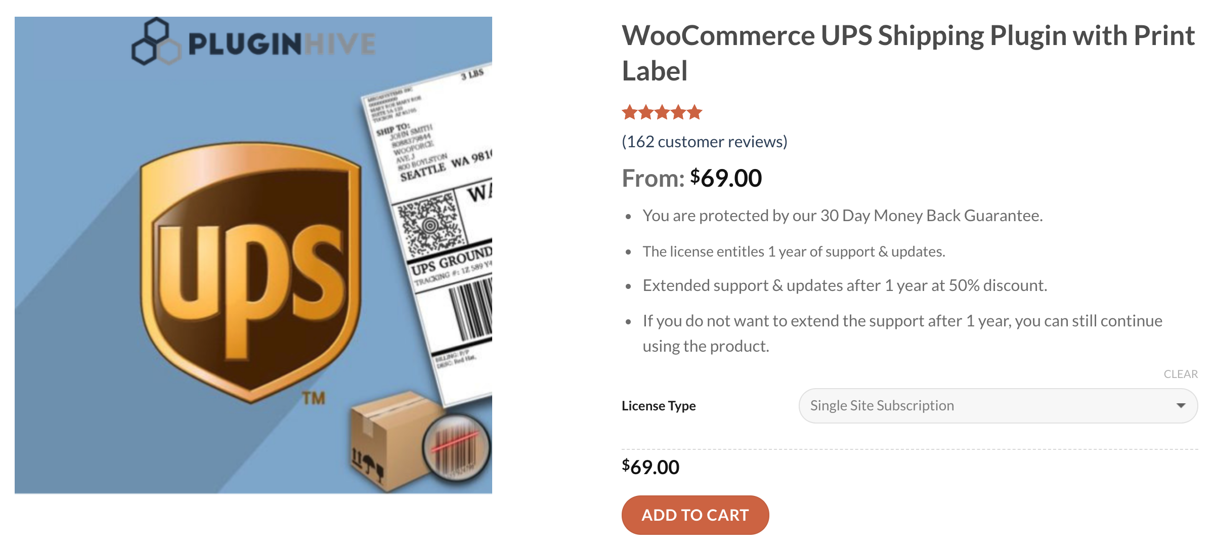 woocommerce ups shipping