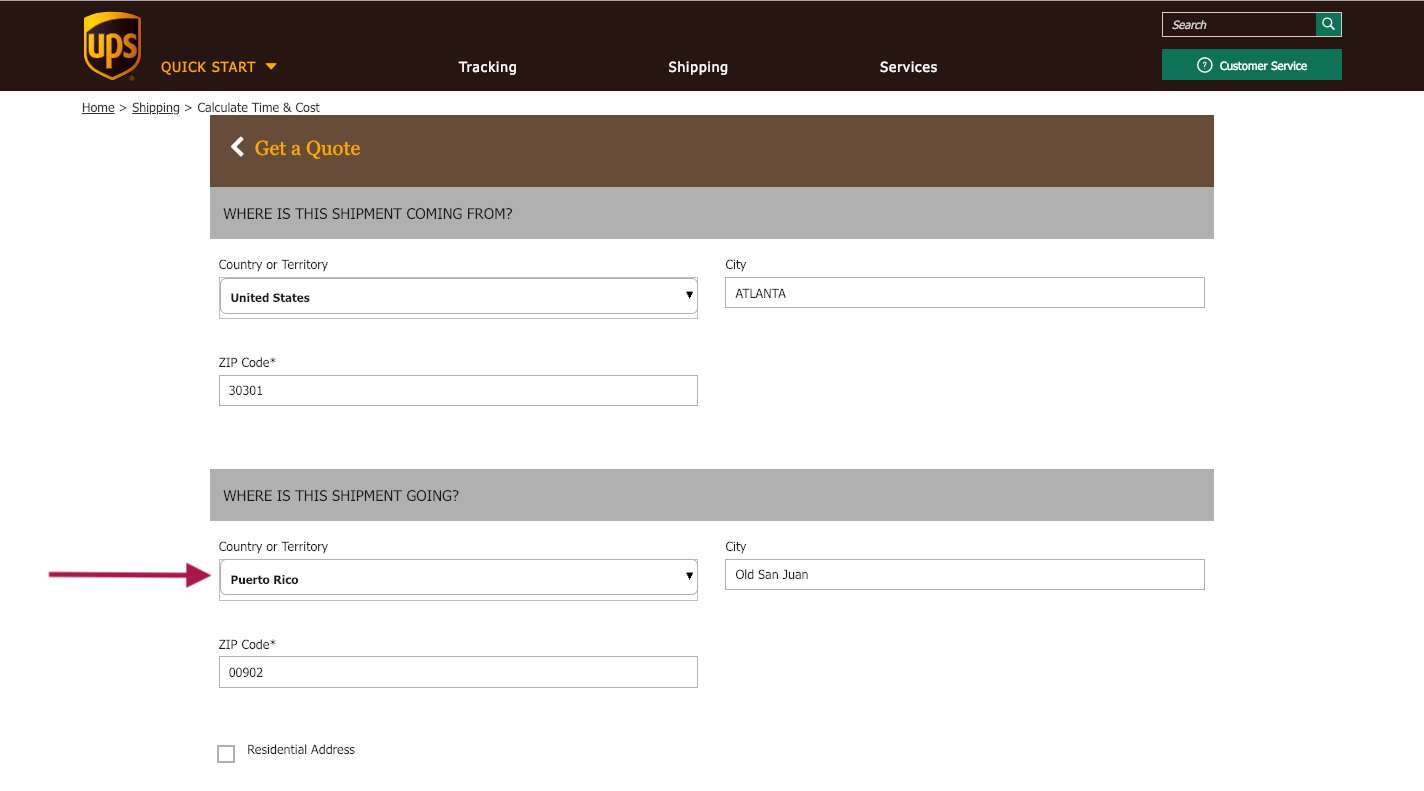 official_ups_website