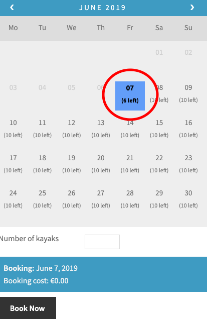 woocommerce bookings