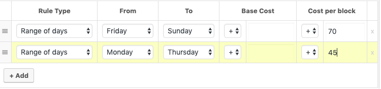 community hall woocommerce bookings