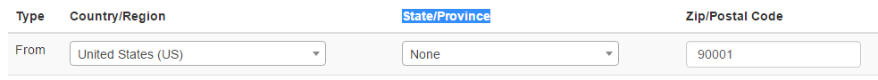 set origin country